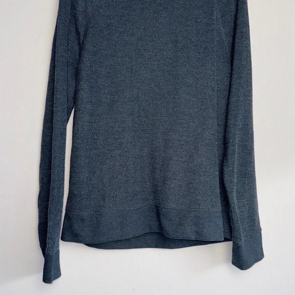 Banana Republic Hoodie Men Medium Dark Gray Lightweight Athleisure Outdoor
